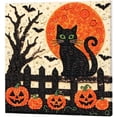 thumbnail image 1 of DIY Handmade Button Art Set, 30cm Halloween Themed Decorative Painting, Creative Craft Kit for Home Holiday Party Display(E), 1 of 9