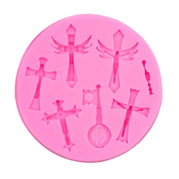 DIY Handmade Silicone Fondant Mold Family Chocolate Candy Sugar Craft Gum Paste Mold DIY Candle Resin Crafts Durable