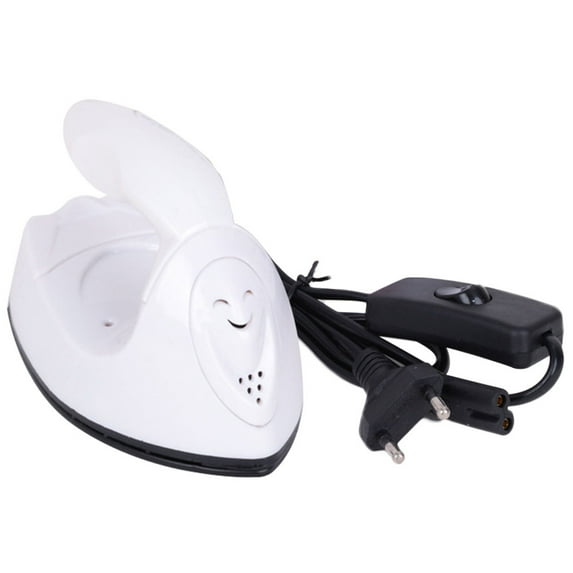 DIY Handy Iron Portable Electric Heat Press Iron for Heat Transfer(EU White) Home Appliances