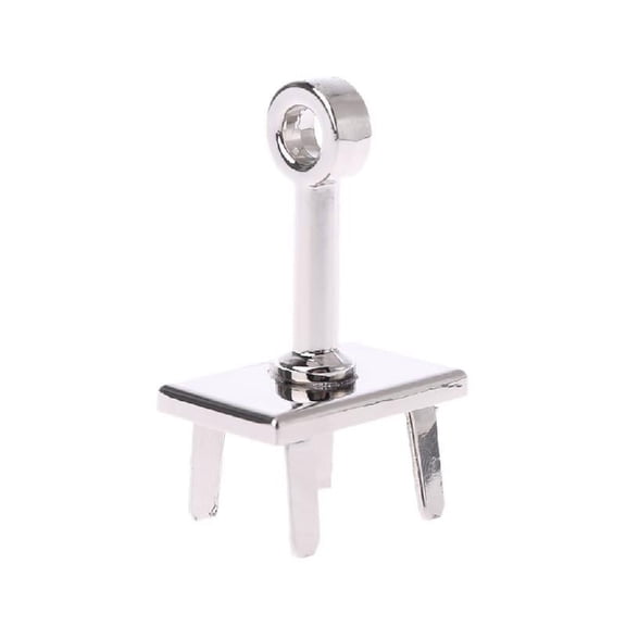 DIY Hardware Leather Handbags Pole Twist Lock Plate Base Decoration Accessories