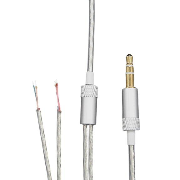 DIY Headphone Cable Semi Finished MP3 Sound Wire With OxygenFree Coppers Cores And AntiInterference Shielding For Builds