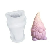 DIY Heart Star Gnome Silicone Mold Dsiplay Ornament Molds For Crafting Resin Plaster And Scented Candle Home Decors