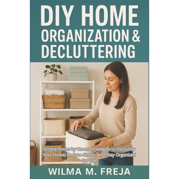 DIY Home Organization & Decluttering: Simple Room-by-Room Strategies to Declutter Your Home, Reduce Stress, and Stay, (Paperback)