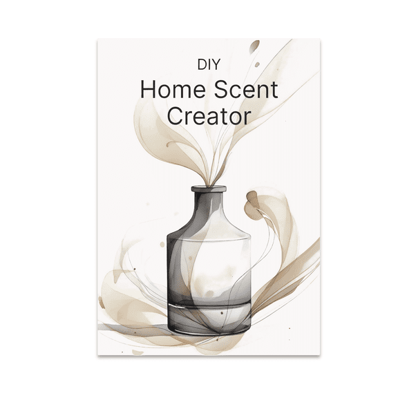 DIY Home Scent Creator Wall Art - Home Decor Enthusiast - 13x19 Poster Print