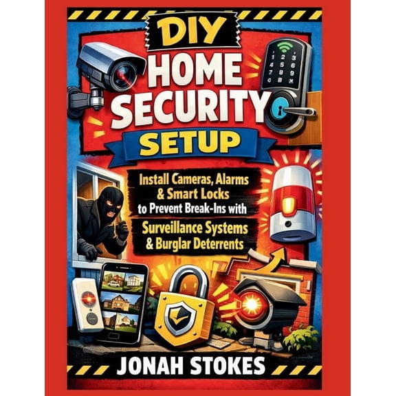 The Workshop Expert DIY Home Security Setup: Install Cameras, Alarms & Smart Locks to Prevent Break-Ins with Surveillance Systems & Burglar , (Paperback)