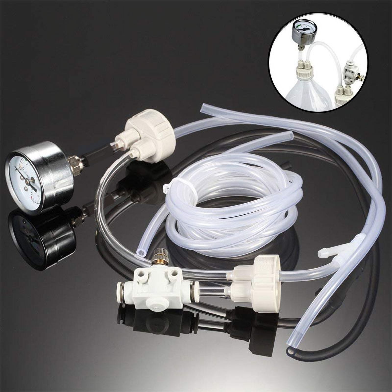 DIY Homemade CO2 Generator System Kit with Adjustable Air Flow Valve ...