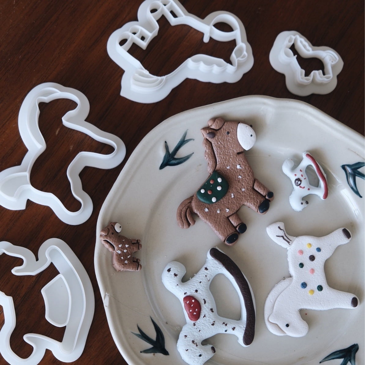 DIY Horse Rocking Carriage Polymer Clay Mold - Create Intricate Designs ...