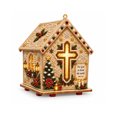 thumbnail image 1 of DIY House Diamond Art Christmas Ornaments Set, Christmas Tree Hanging Decor Pearl Art Kits for Adults, Christmas Pearl Diamond Art for Beginners, 1 of 5