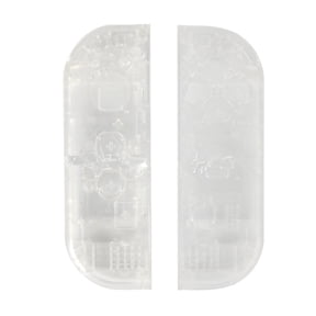 DIY Housing Shell Controller Cover Replacement Housing Shell for Joy-Con, White Transparent