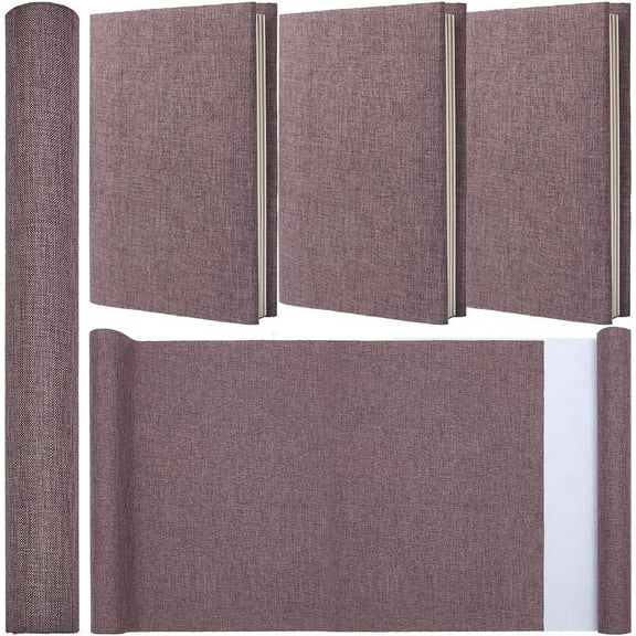 DIY Imitation Leather Fabric with Paper Back for Book Binding Velvet Box Making Camel 300x1300mm
