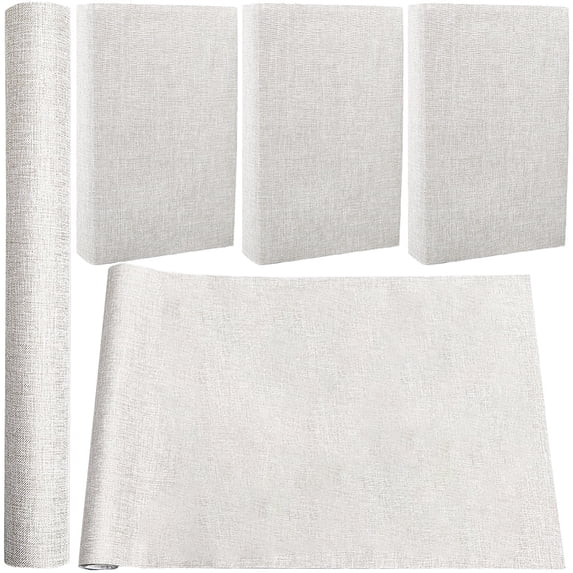 DIY Imitation Leather Fabric with Paper Back for Book Binding Velvet Box Making Dark Gray 59x16.9inch