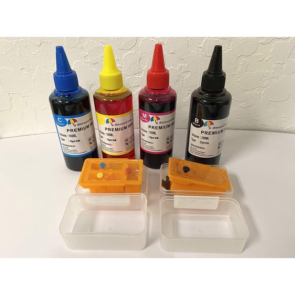 DIY Ink Cartridge Refill kit for PG243 & CL244 PG-245 CL-246 XL + 400ml Dye Ink for Pixma MX492 MX490 MG2420 MG2520 MG2522 MG2920 MG2922 MG3022 MG3029