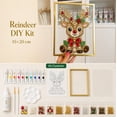 thumbnail image 1 of DIY Jeweled Christmas Tree Art Kit,Sparkling Gem and Pearl Painting Craft with Floating Display Frame,Creative Christmas Decor Kit for Adults,Handmade Holiday Gift for Craft Lovers (A2), 1 of 6