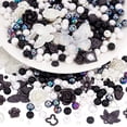 thumbnail image 1 of DIY Jewelry Making Finding Kit Including Resin Cabochons and Beads Acrylic Beads Flower Butterfly Ring Half Round4~30x4~41x2~9mm Hole: 1.4~2.5mm, 1 of 5