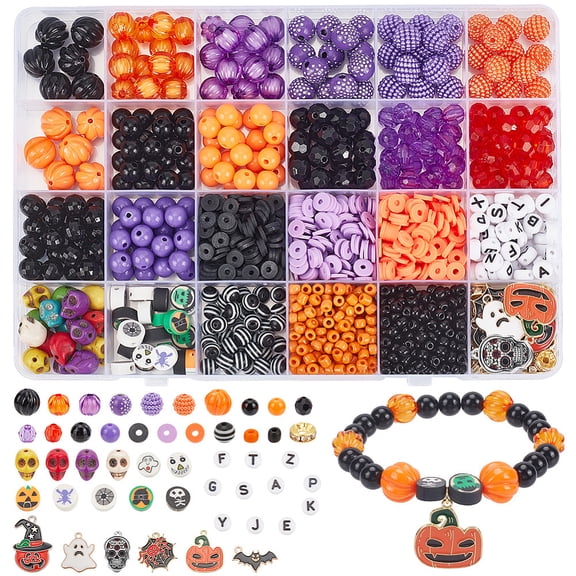 DIY Jewelry Making Finding Kit Including Seed Polymer Clay Disc Acrylic Resin Turquoise Beads