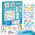 thumbnail image 1 of DIY Journal Kit,Christmas Birthday Gifts for 8 9 10 11 12 13 14 Year Old Girl,Toys for Ages 8-13,Cute Stuff for Tween Teen Girls,Stationery Arts Crafts Journaling Kit,Scrapbook Kit Art Supplies, 1 of 7