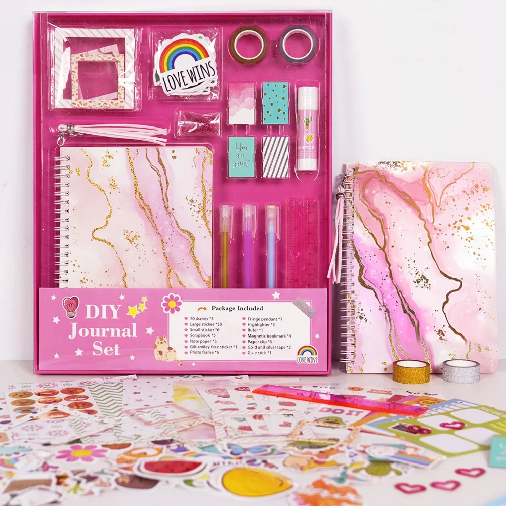 Girls Journals Age 8-10 DIY Journal Kit – Gifts For Girls Ages