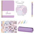 thumbnail image 1 of DIY Journal Set - DIY Journal Set For Teen Girls, Stationery Set, Scrapbook And Journal Supplies Set,Arts & Crafts for Teens Trendy Stuff - Scrapbook & Diary Supplies Toys Set Purple, 1 of 6