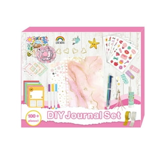 DIY Journal Kit for Girls Birthday Gifts 8-14 Year Old Girl Teen Cute Art &  Crafts Stuff for Kids Scrapbook & Diary Set - AliExpress