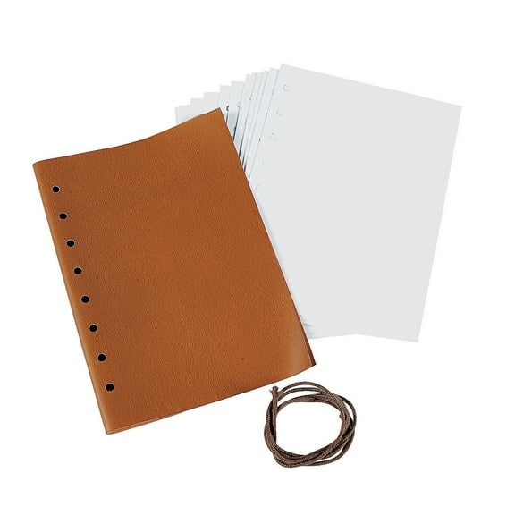 DIY Journals Craft Kit, Craft Kits, Notepad & Journal, Stationary Craft Kits, 12 Pieces, Natural