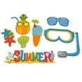 thumbnail image 1 of DIY Kid Photo Booth Props, 8-piece, Summer Fun, 1 of 1