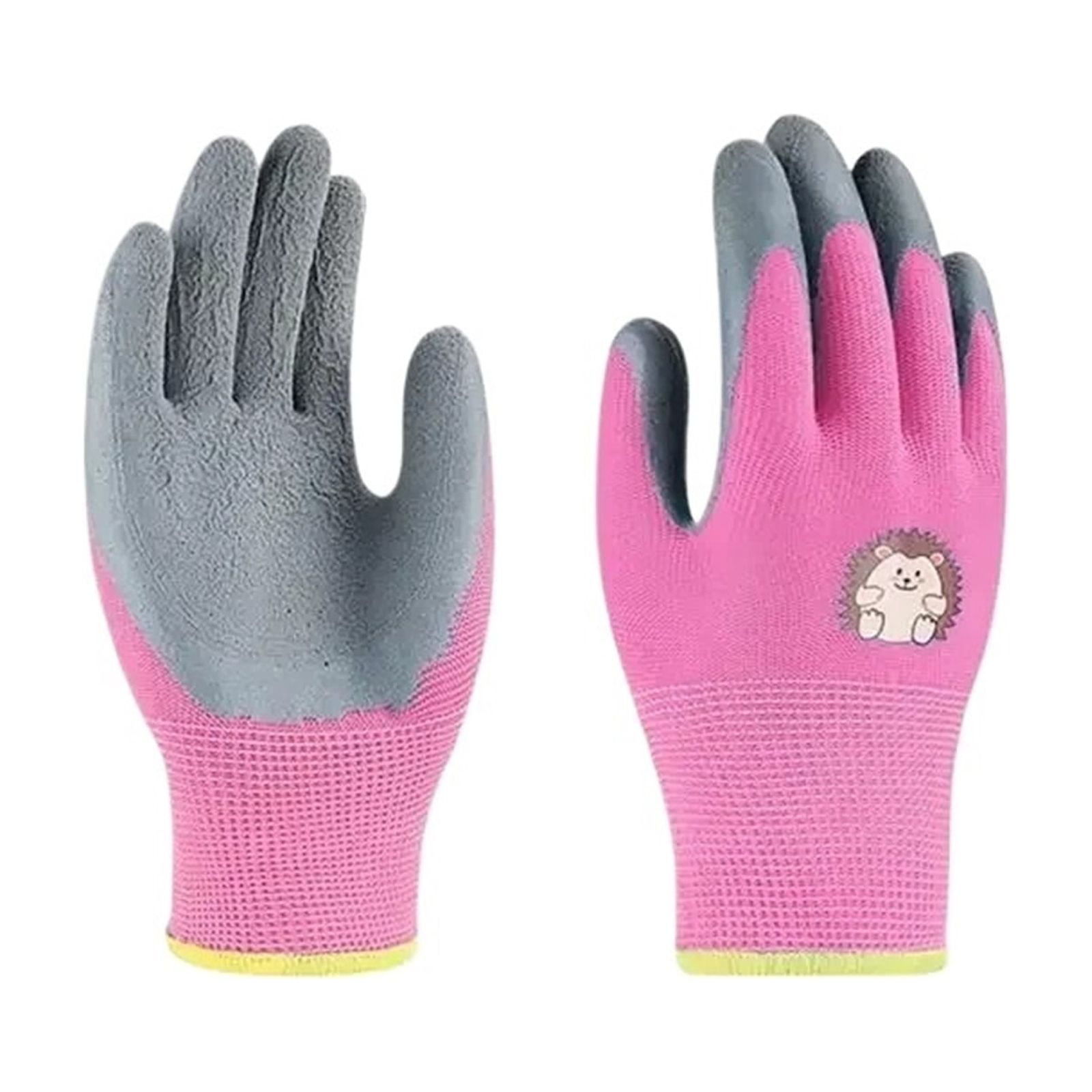 DIY Kids Safety Protection Gloves sturdy Waterproof Work Garden Non-Slip,Children Latex Gloves,Puncture-resistant,kitchen ,More Durable