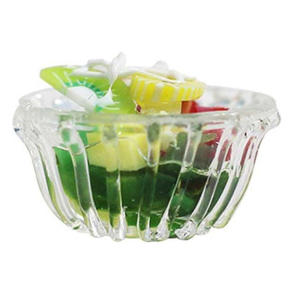 DIY Kids Toys Simulation Salad Toy Simulation Kitchen Food Dollhouse