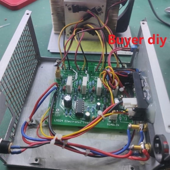DIY Kits 150W 10A Battery Capacity Tester Adjustable Current Electronic Load Discharge Test