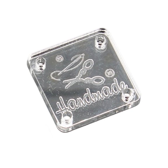 DIY Knitting Craft Labeling for Handmade Garments - Custom Labels for Woven and Sewn Items Crafting and Identification 10PCS