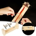 thumbnail image 1 of DIY Knitting DIY Wooden Bracelet Maker Adjustable Bracelet Maker U Shape Wooden Frame Bracelet Kit DIY Wristband Rope Knot Braided Fixing Tools, 1 of 7