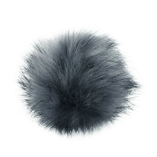 Fur Pom Poms for Hats, Hicdaw 30PcS 4Inch Faux Fur Pom Pom Balls