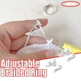 thumbnail image 1 of DIY Knitting Kit,Adjustable Knitting Loop Crochet Loop Knitting Accessories Knitting Ring 2PC, 1 of 9