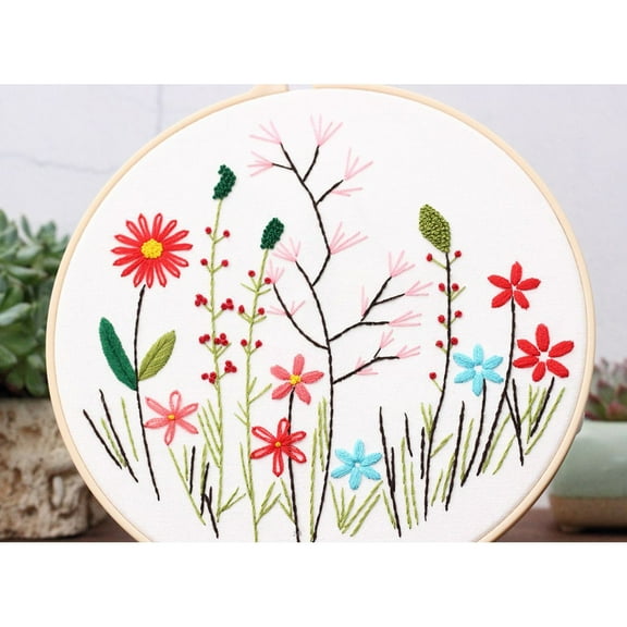 DIY Knitting Kit,Embroidery Cross Stitch Kit Set for Beginners-Handmade Embroidery DIY Craft