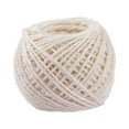 thumbnail image 1 of DIY Knitting Supplies,40M Natural Brown Jute Hemp Rope Twine String Cord Shank Craft String DIY Making, 1 of 4