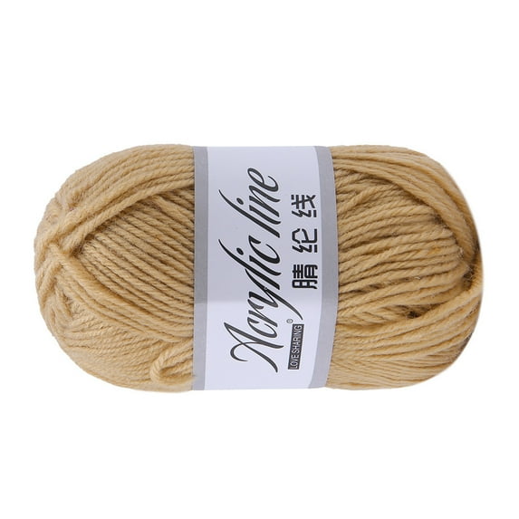 Giyblacko Diy Knitting Diy Knitting Wool 50g Wool Roving Scarf Knit Wool Yarn Thickness Warm Hat Household L