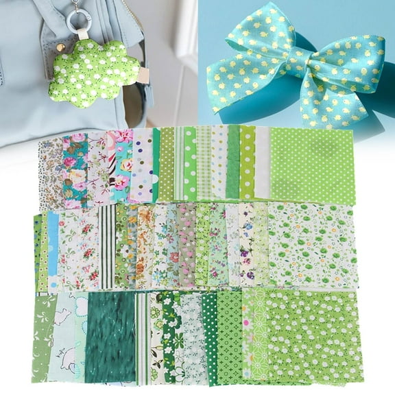DIY Knitting Supplies,Cotton Fabric Printed Cloth Sewing Quilting Patchwork Needlework DIY Material