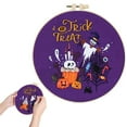 thumbnail image 1 of DIY Knitting Supplies,Halloween Embroidery Kit DIY Easy Embroidery Kit For Adults Beginners Stitching Kit Needlepoint With Pre Printed Fabric Hoop Thread Needles & Guidance, 1 of 9