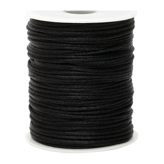 DIY Knitting Supplies,Hand Woven Rope No. 6 Line Red Rope Jade String Beaded Chinese Knot Bracelet Bracelet Preparation Accessories Materials Black