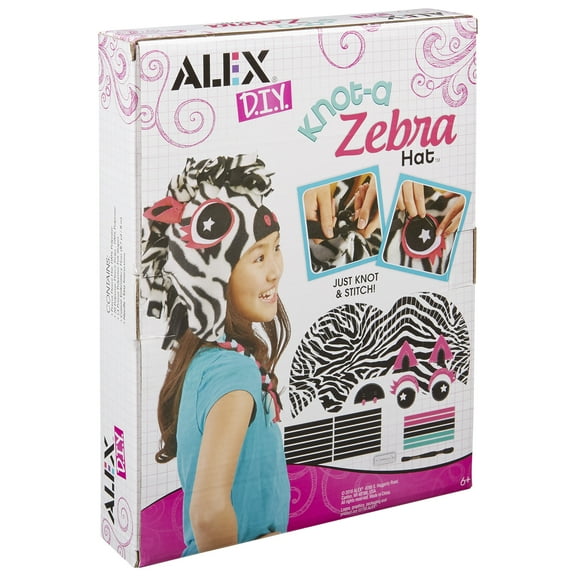 DIY Knot - A Zebra Hat Kit