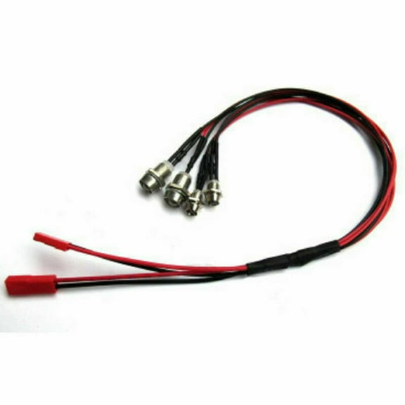 DIY LED Light Kit for WPL 1/16 RC Car Easy Installation, Cool Attractive Accessory Parts