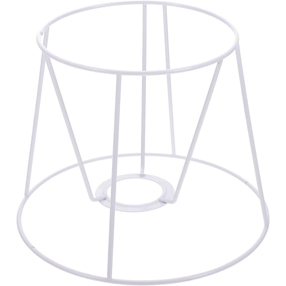Chandelier Bracket Lampshade Frame 7.48X5.90X5.51In Metal Wire Diy Pendant Light Ceiling Lamp Shade Frame for Table Lamps and Home Lighting