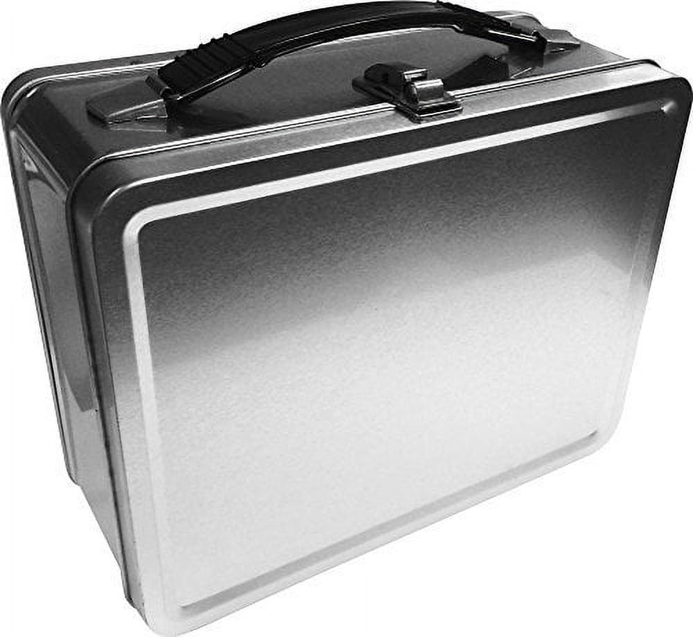 DIY Large Silver Embossed Tin Fun Box