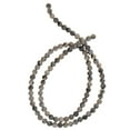 thumbnail image 1 of DIY Larvikite Labradorite Black Labradorite Gemst Round Loose 4MM, 1 of 8