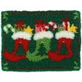thumbnail image 1 of DIY Latch Hook Rug Making Kit, Christmas Boots | DIY Christmas Latch Hook Kit for Adult Unfinished Crocheting Yarn Embroidery（52 * 38Cm）, 1 of 7