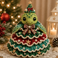 thumbnail image 1 of DIY Layered Ocean Christmas Yarn Art Kit Collection, Cute Sea Turtle Crochet Ornament, Beginner‑Friendly Craft Set for Christmas Home Decor & Handmade Holiday Gifts, 1 of 6