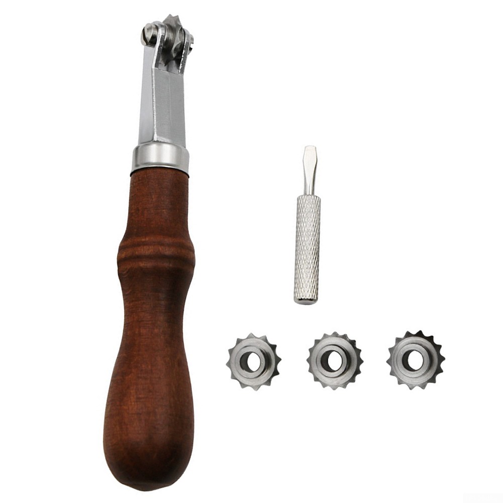 DIY Leather Craft Kit Spacing Tool Stitch Line Marking Wheel Spacing DIY Leather Craft Kit Spacing Tool Stitch Line Marking Wheel Spacing