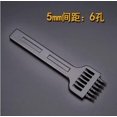 DIY Leather Round Row Punching Tool Spacing Hole Punches Lacing