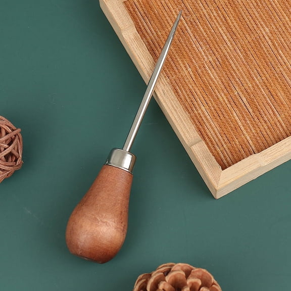 DIY Leather Tent Sewing Awl Shoes Repair Tool Hand Stitcher Leather craft Aw WA