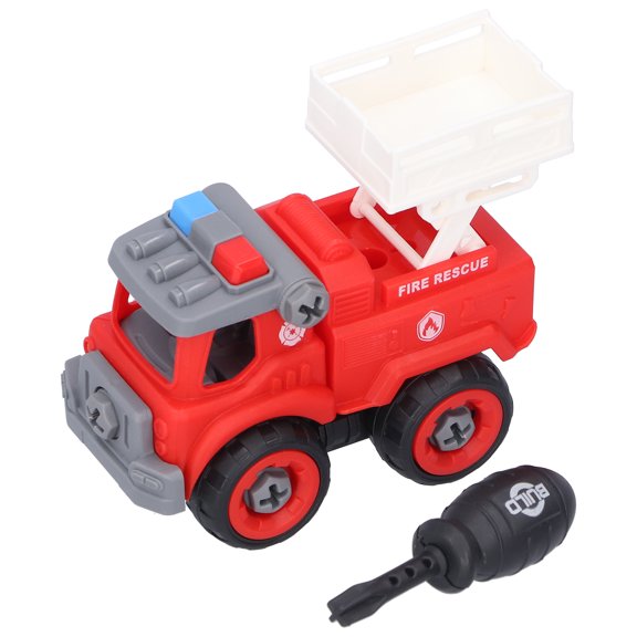 DIY Lift Truck Model Take Apart Toy Nut Assembly Construction Building Vehicle Toy