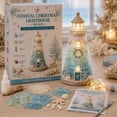 thumbnail image 1 of DIY Lighted Sea Glass-Style Lighthouse Kit Collection, DIY Sea Glass Lighthouse Kit with Pieces & Guide, Adults Craft Kit, Handmade Ocean Beach Decor Gift for Craft Lovers.A, 1 of 7